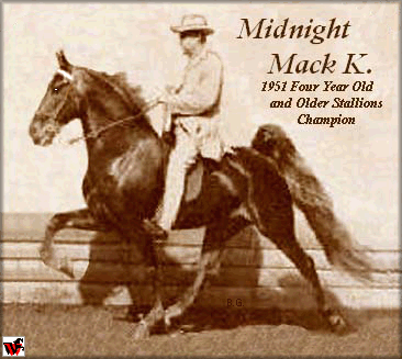 Midnight Mack K., 1951 Four Year Old World Champion