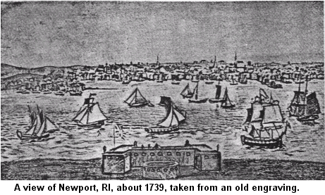 Newport, RI, circa 1739.