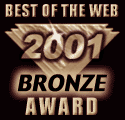Best of the Web 2001 Bronze Award